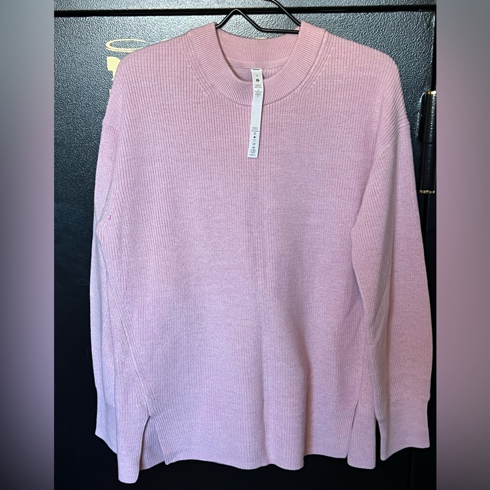 lululemon athletica Lululemon Merino Wool-Blend Ribbed Crewneck Sweater - Women